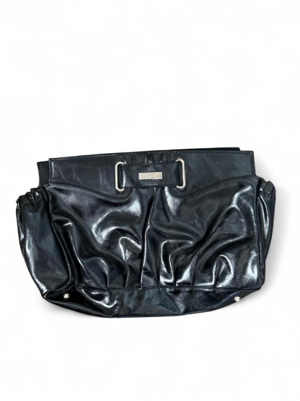 Miche Black Pleather Clutch